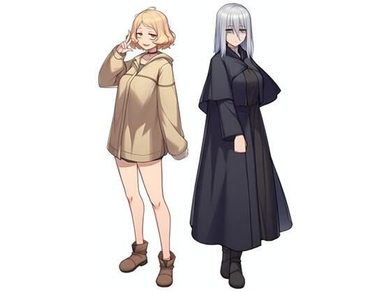 飛行船内、堅物魔導士への百合焦らし アイキャッチ画像 【同人マンガ【無料エロ】】